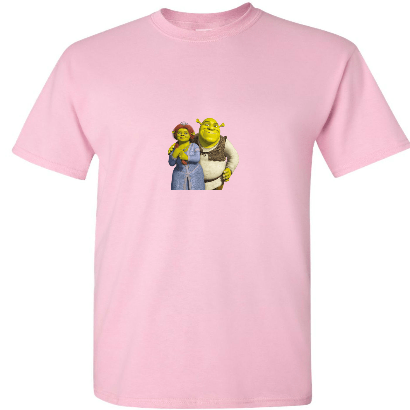Epic Pink T-shirt of Shrek and Fiona