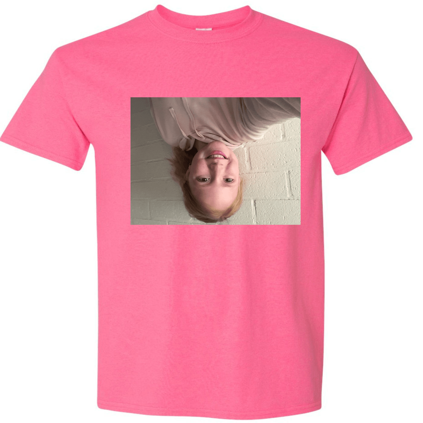 Upside down tee