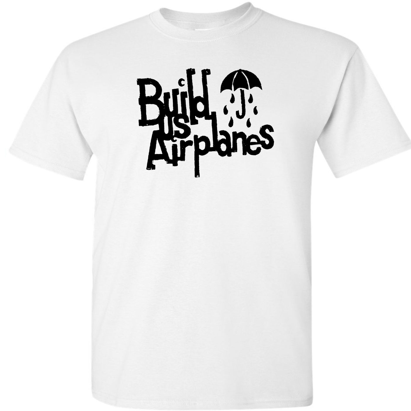 BUILD US AIRPLANES - Umbrella (White)