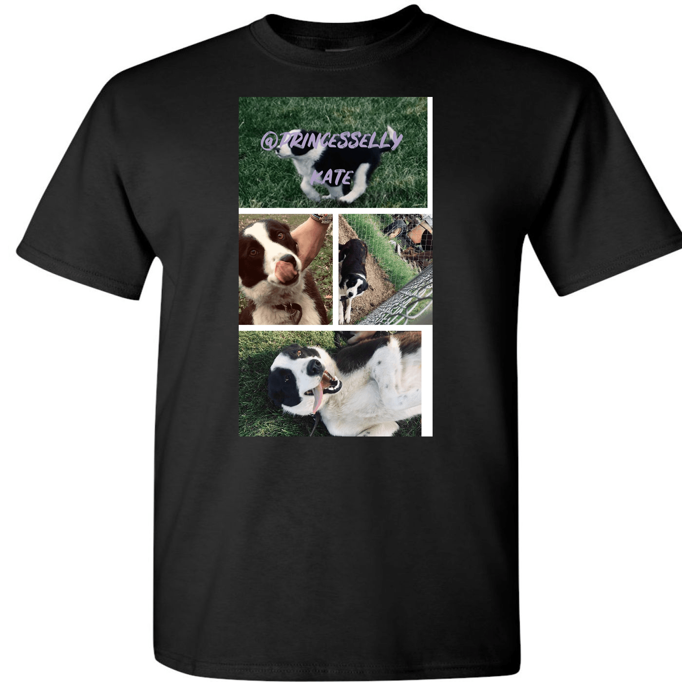 Collage Black T-shirt