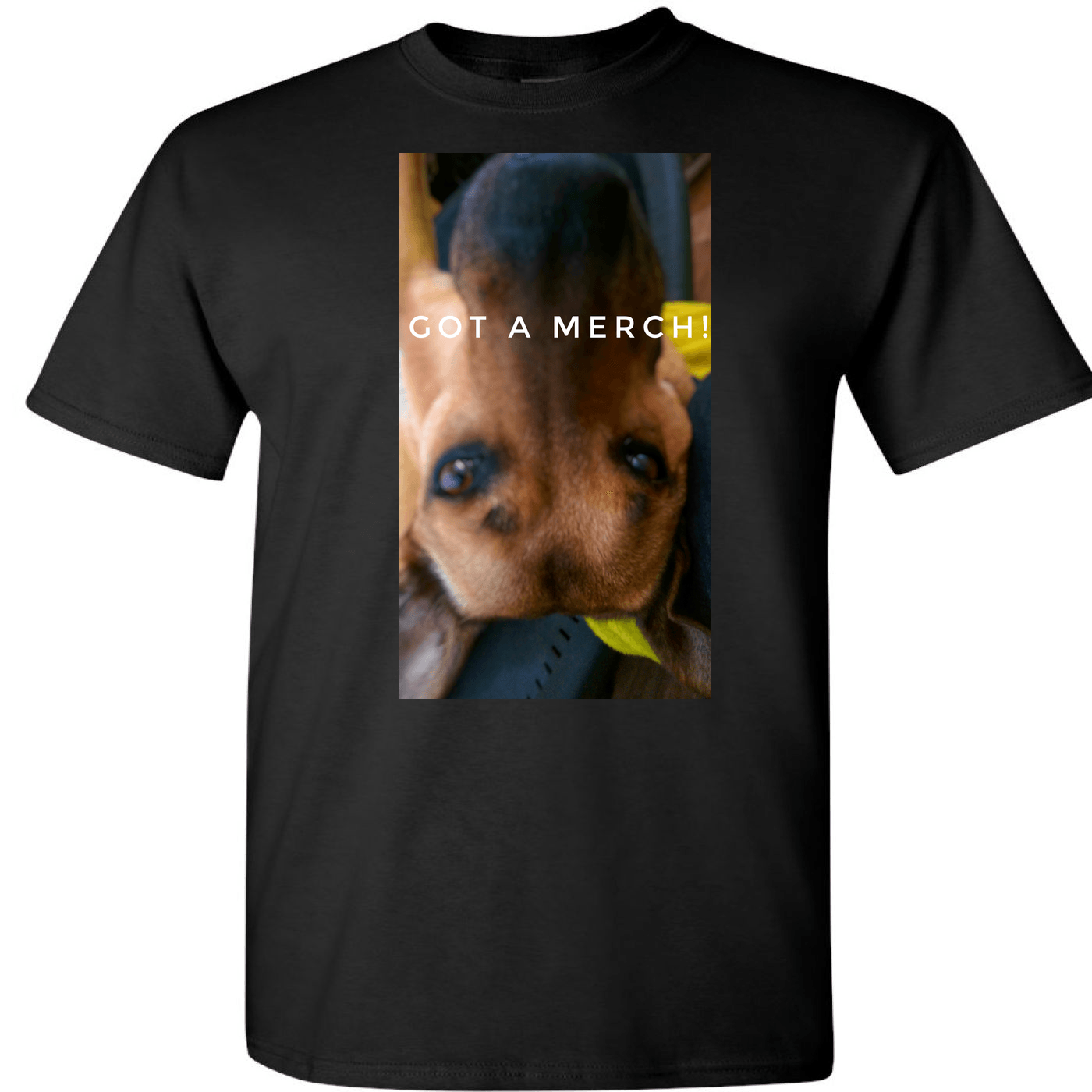 "Got A Merch!" T-shirt (Zwart)