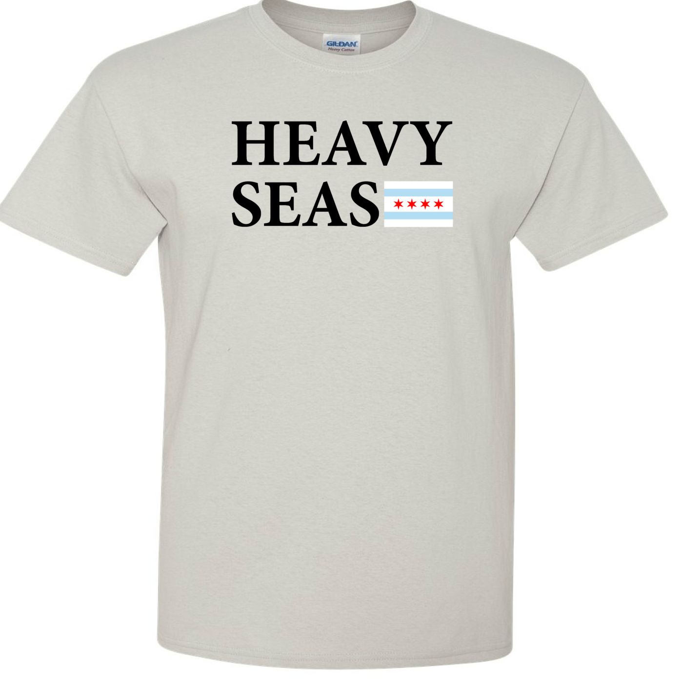 Heavy Seas - Chicago Flag (Ice Grey)