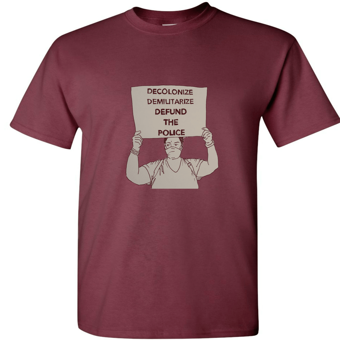 Defund the Police - Maroon