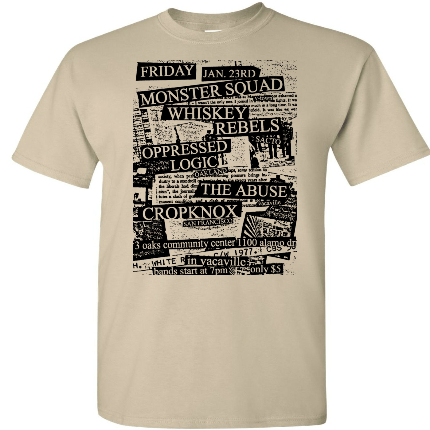 California Republic split shirt
