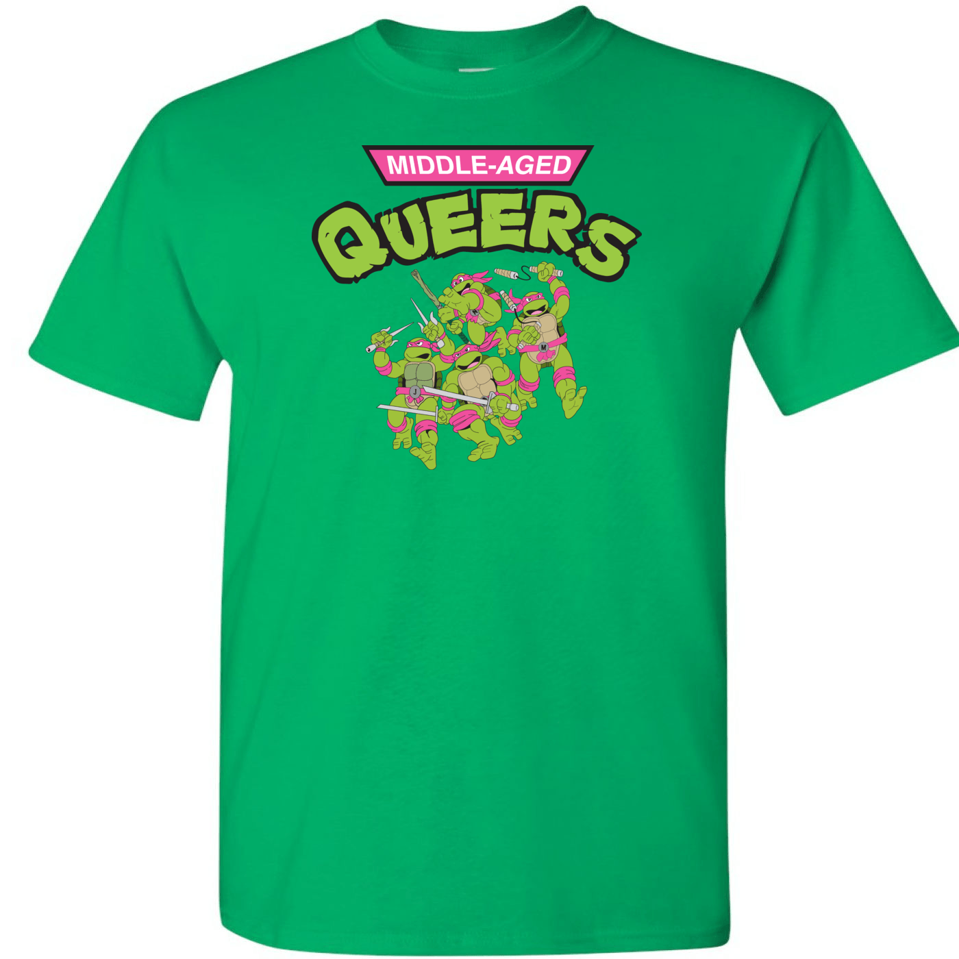MIDDLE-AGED QUEERS - MAQ (Irish Green)