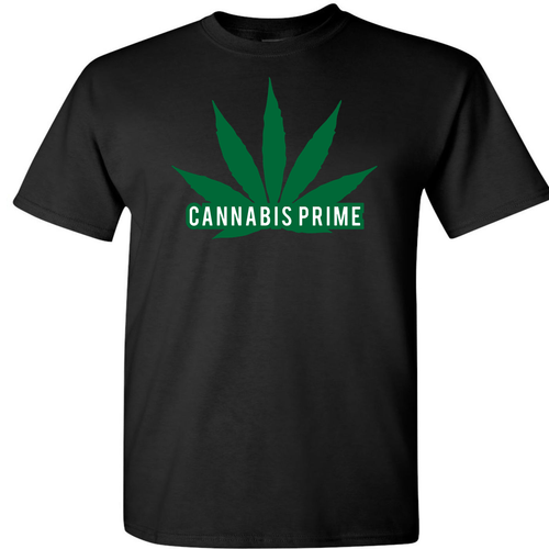Cannabis Prime Tee (Black)