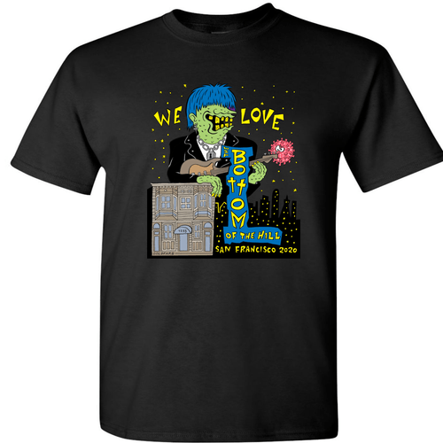We Love Bottom! - black