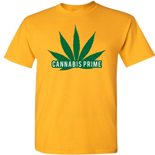 Cannabis Prime Tee (Gold)