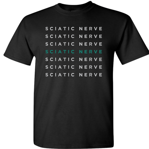SCIATIC SCIATIC SCIATIC SHIRT BLACK