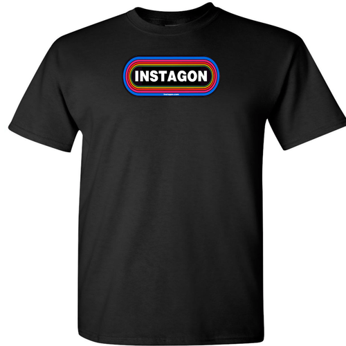 Retro Rainbow TShirt design