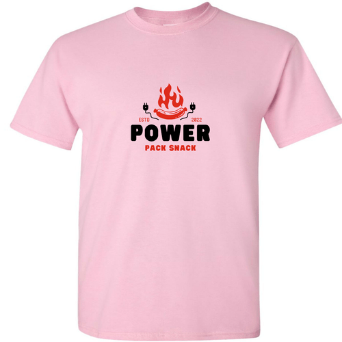 Power Pack Snack Tee - Pink
