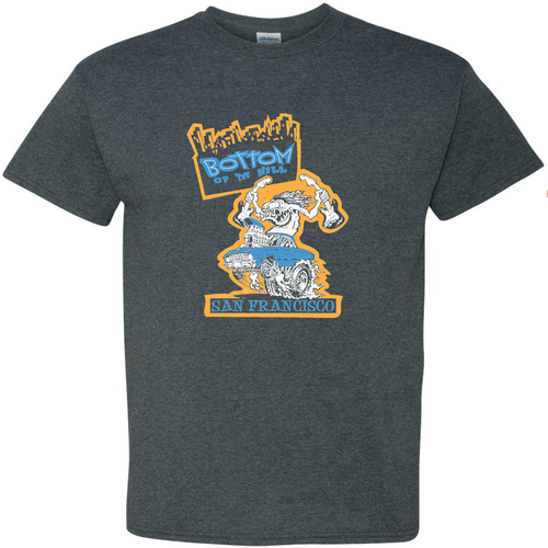Crazy Car guy - dark heather